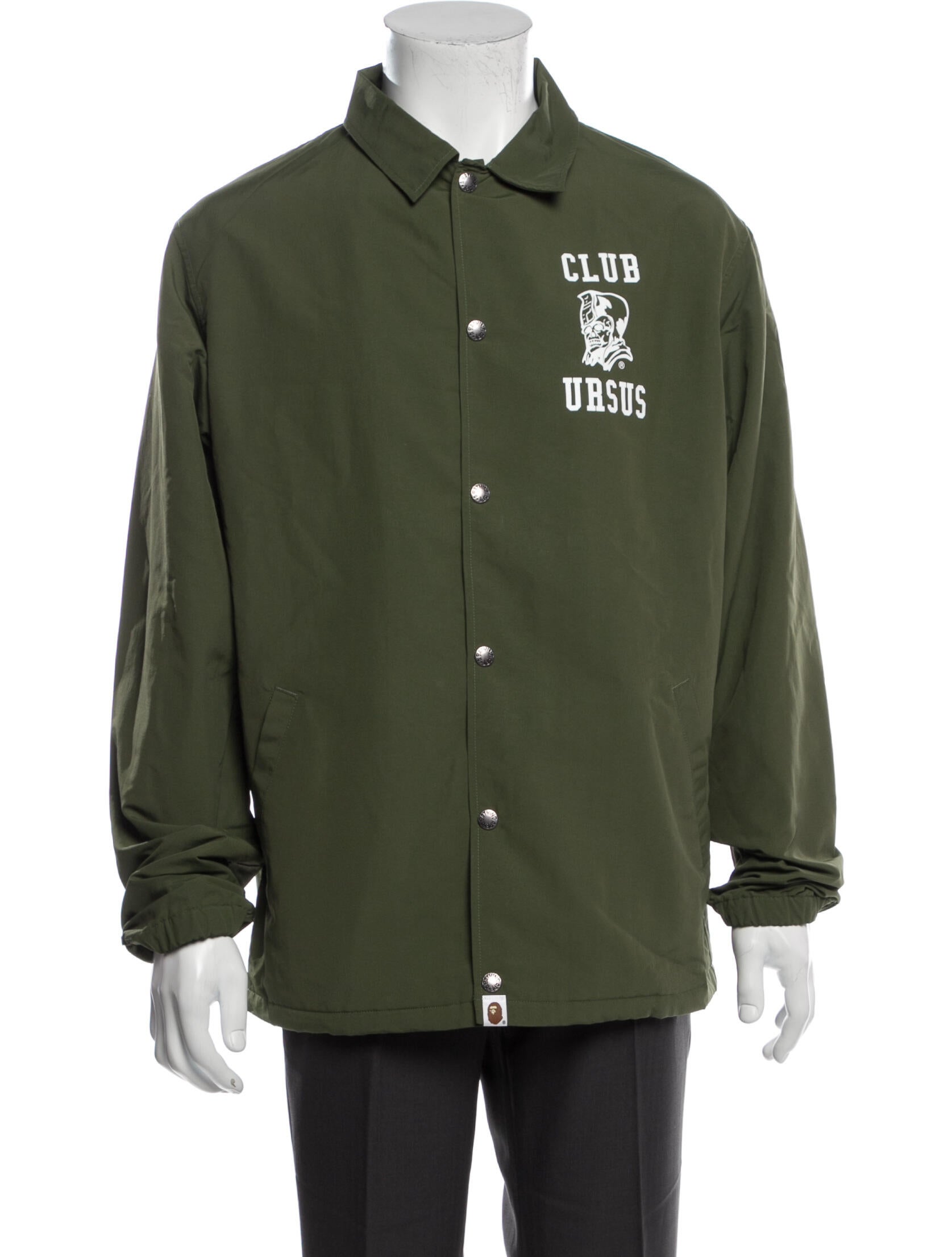 A Bathing Ape Club Ursus Graphic Print Jacket w/ Tags