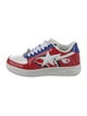 A Bathing Ape Bape Sta M2 20th Anniversary 'Patent Red' Sneakers