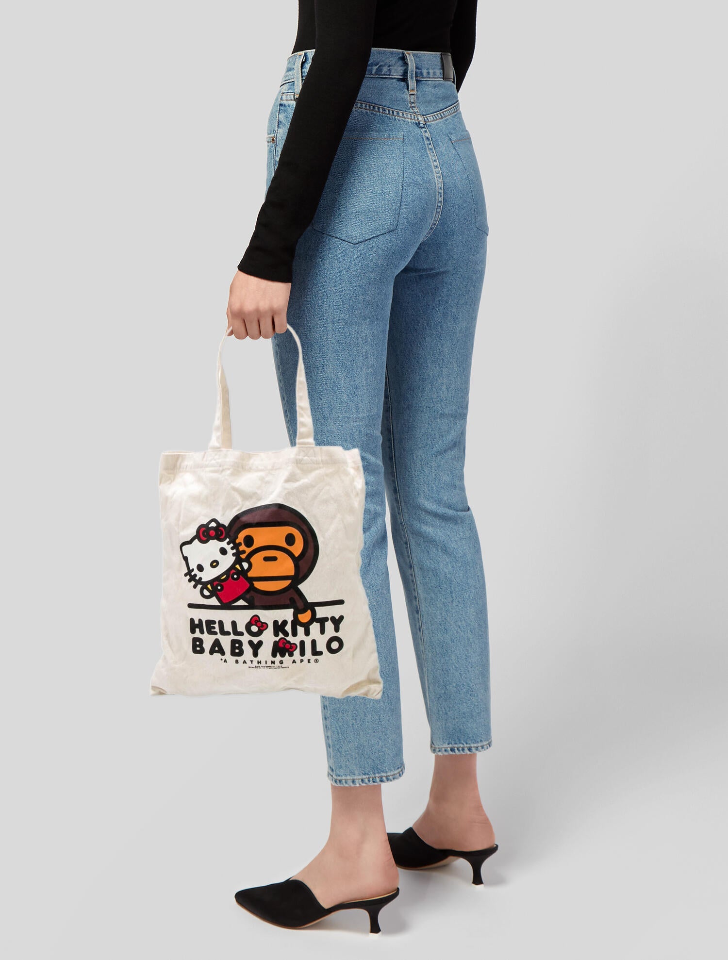 クールな価格でホットなピック A Bathing Ape Saniro Hello Kitty Baby Milo Tote - Neutrals バッグ