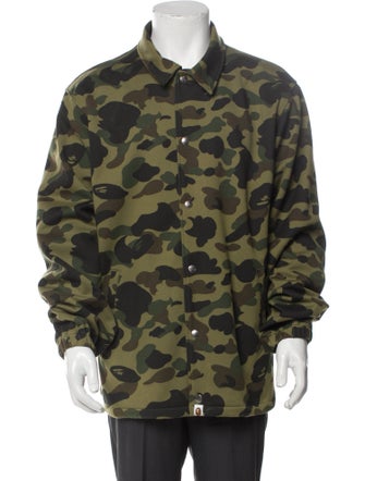 BAPE Camouflage Print Utility Jacket