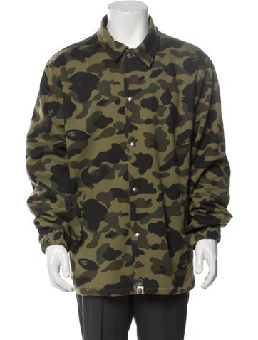 Bape Outerwear Camouflage Print Utility Jacket 3XL