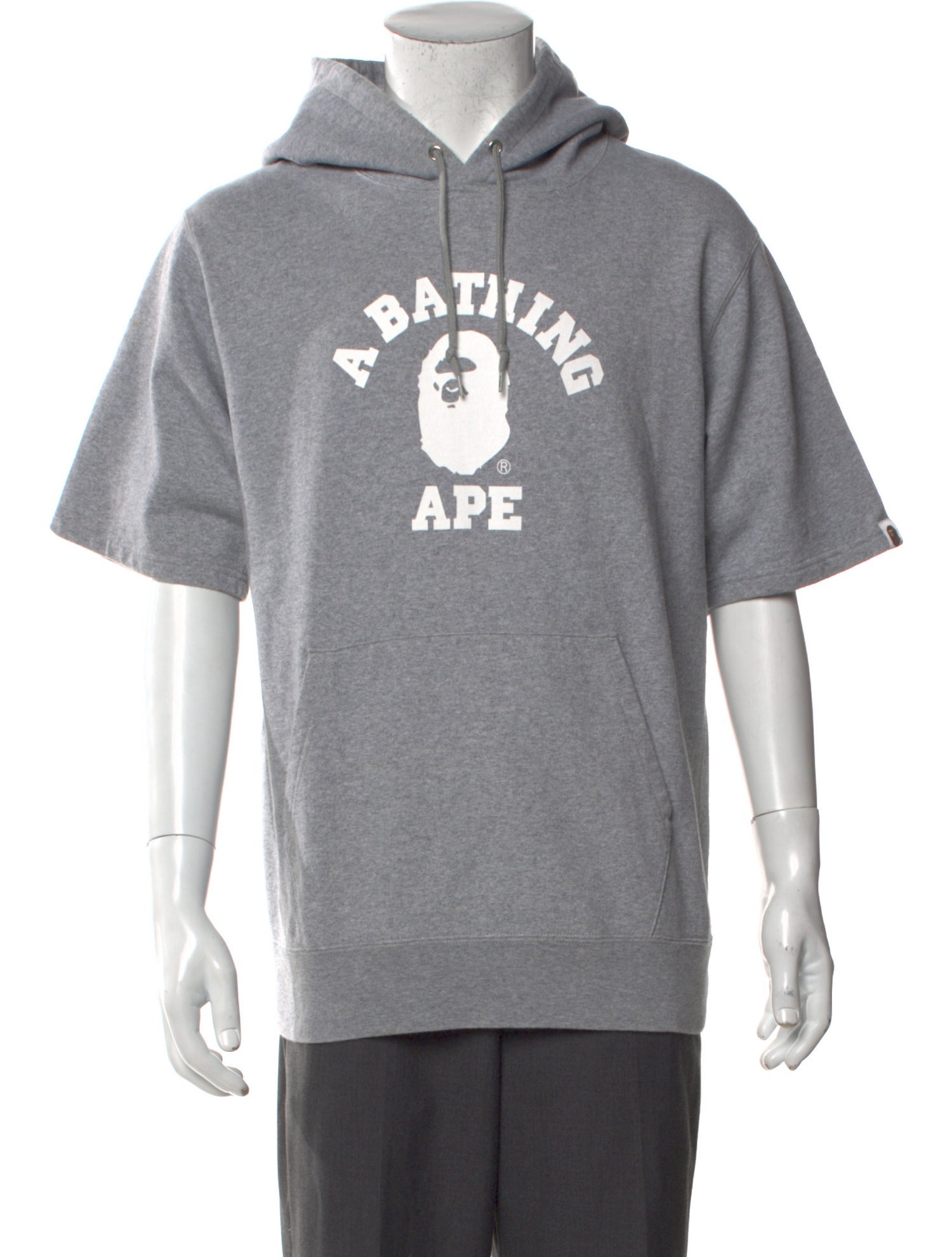 A Bathing Ape Graphic Print Crew Neck Hoodie