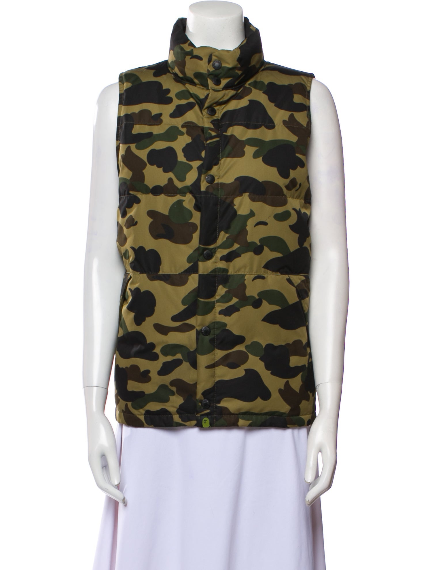 A Bathing Ape Camouflage Print Vest