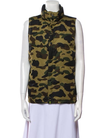 A Bathing Ape Camouflage Print Vest