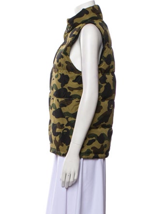 A Bathing Ape Camouflage Print Vest