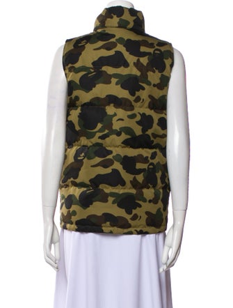 A Bathing Ape Camouflage Print Vest