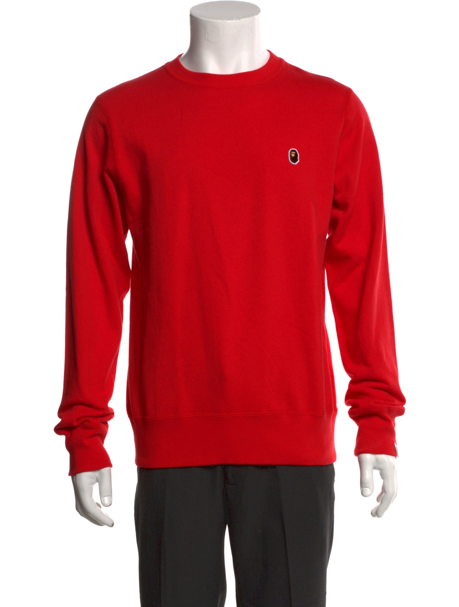 A Bathing Ape Ape Head Crew Neck Pullover