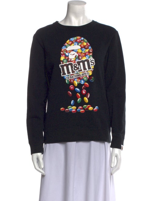 A Bathing Ape M&M Graphic Print Sweatshirt