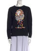 A Bathing Ape M&M Graphic Print Sweatshirt