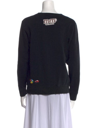 A Bathing Ape M&M Graphic Print Sweatshirt
