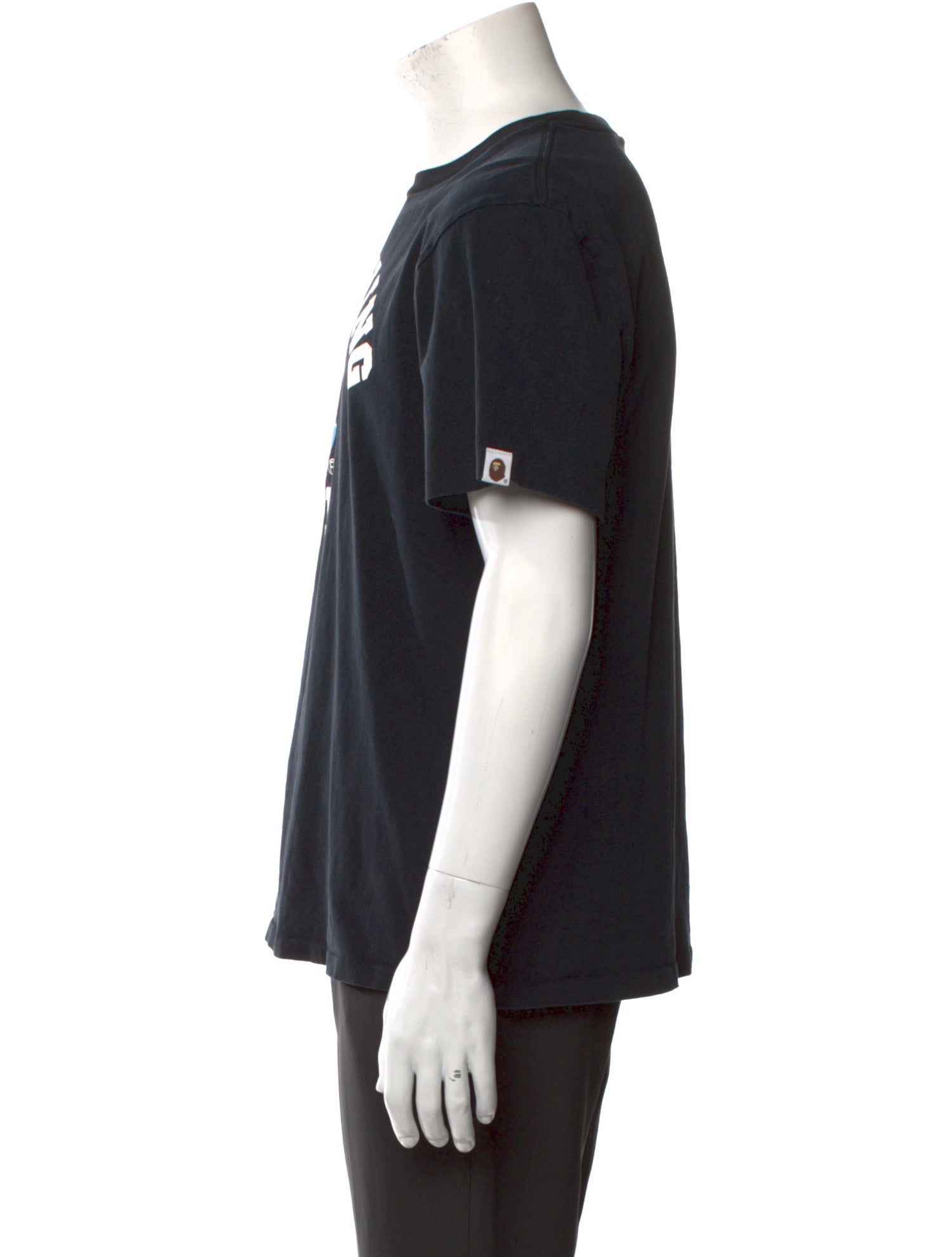 BAPE College Logo Graphic Print T-Shirt