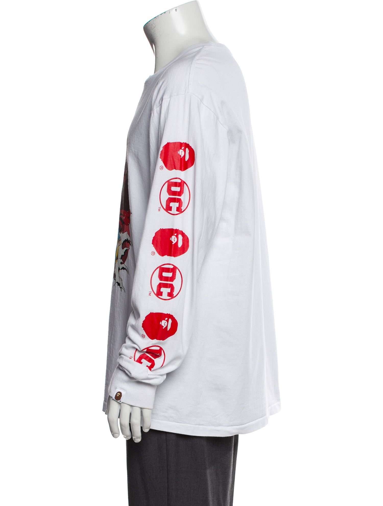 A Bathing Ape x DC 'Superman' Printed Henley