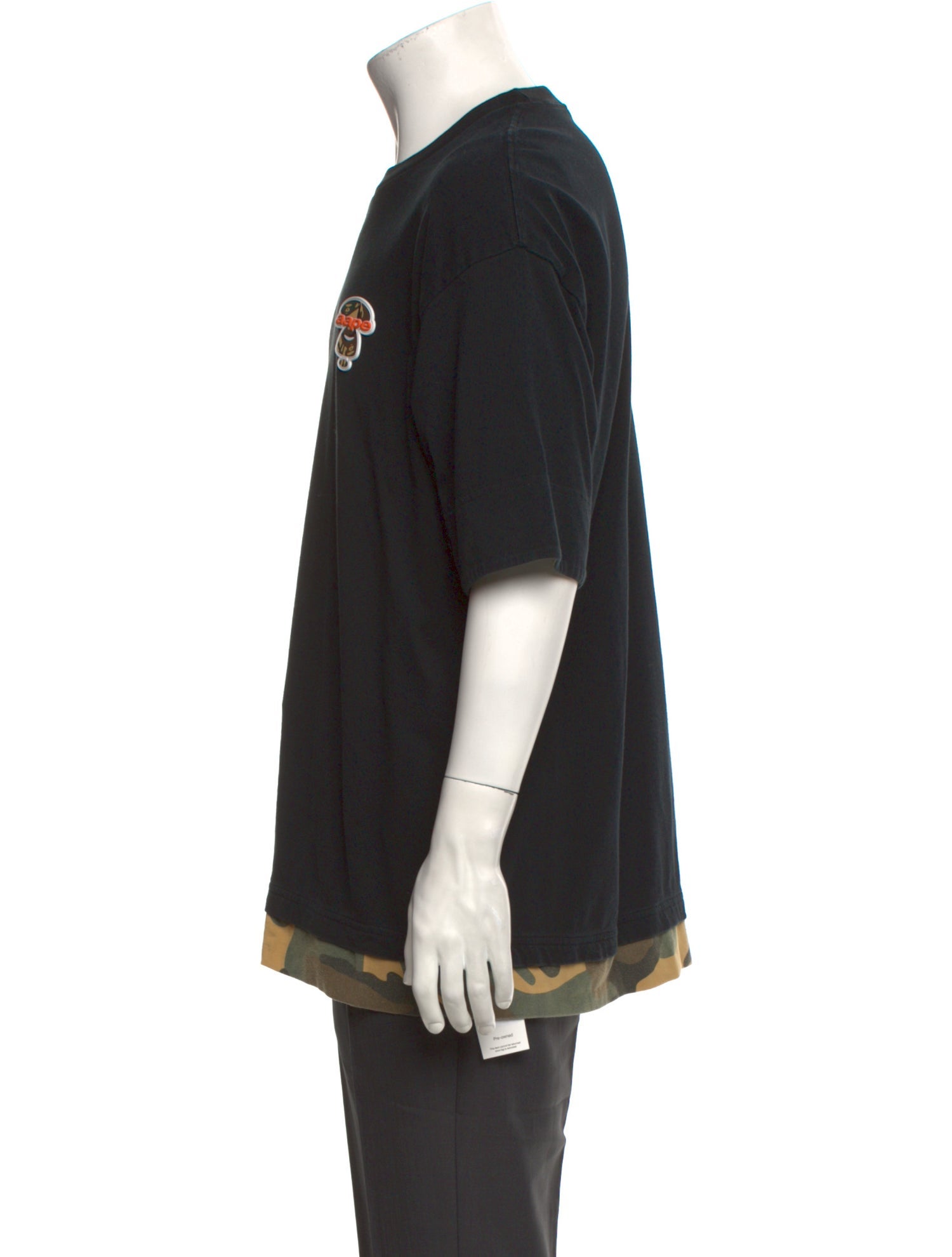 A Bathing Ape Graphic Print Crew Neck T-Shirt