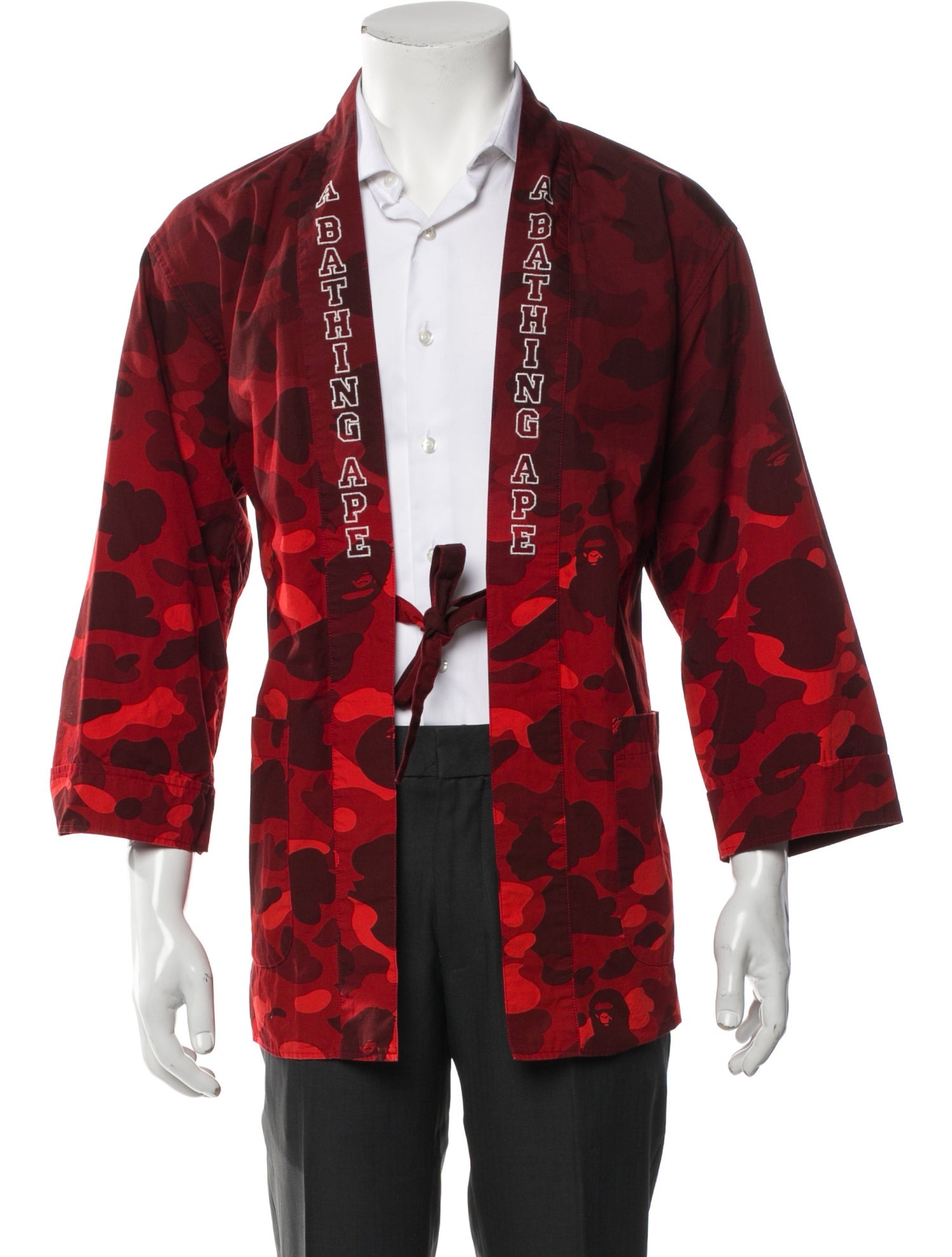 A Bathing Ape Printed Long Sleeve Shirt