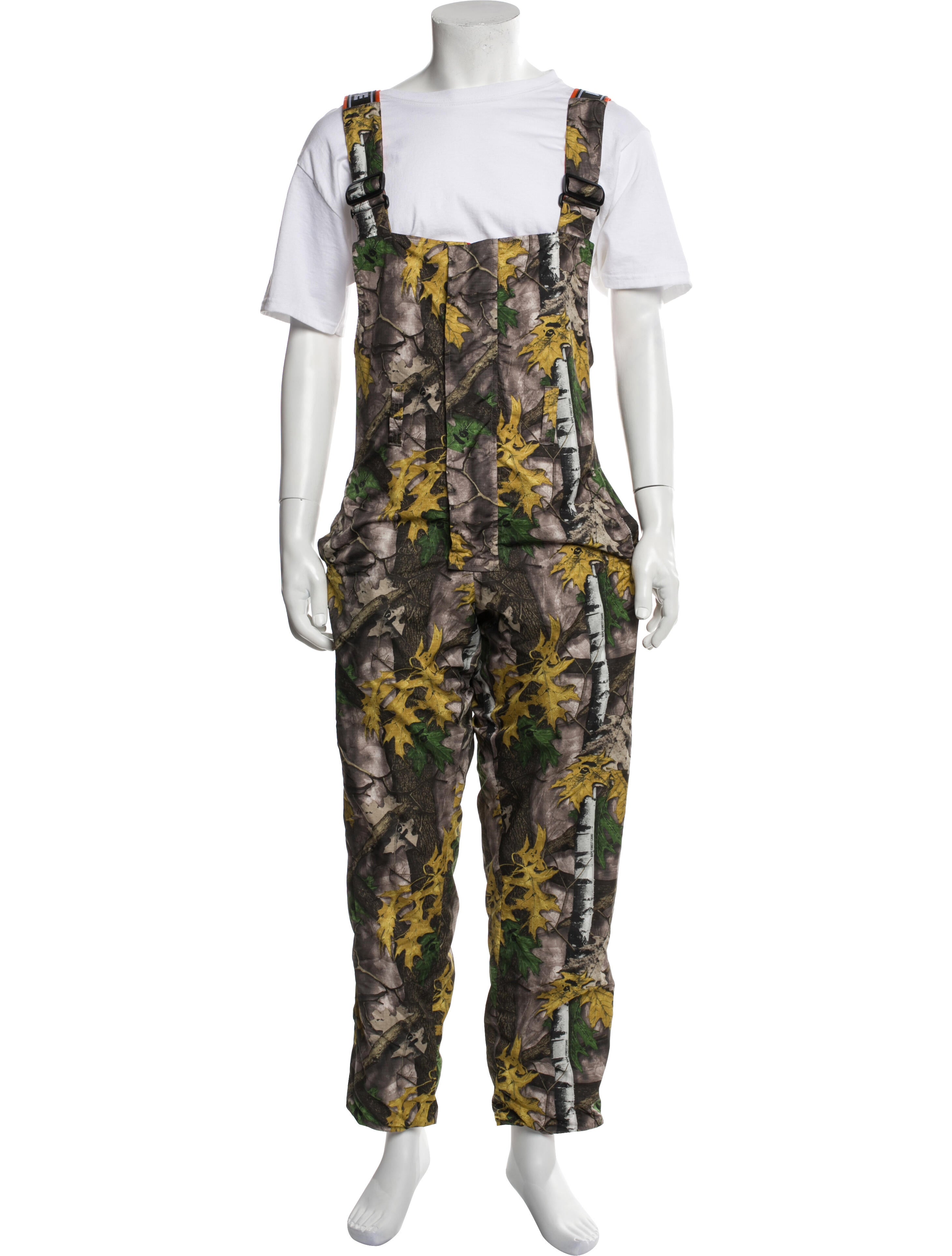 A Bathing Ape Camo Overalls