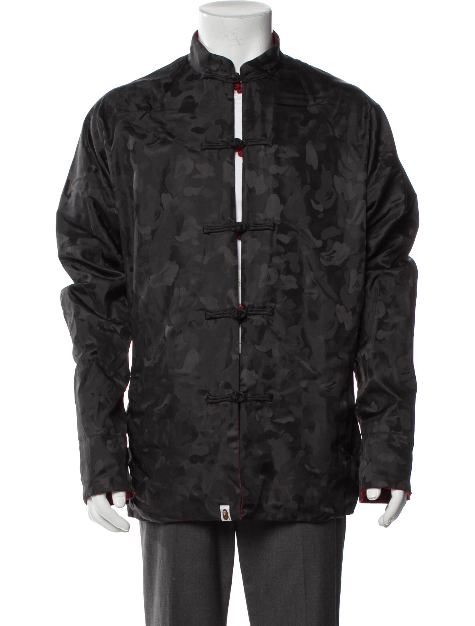 A Bathing Ape Camo Printed Utility Jacket