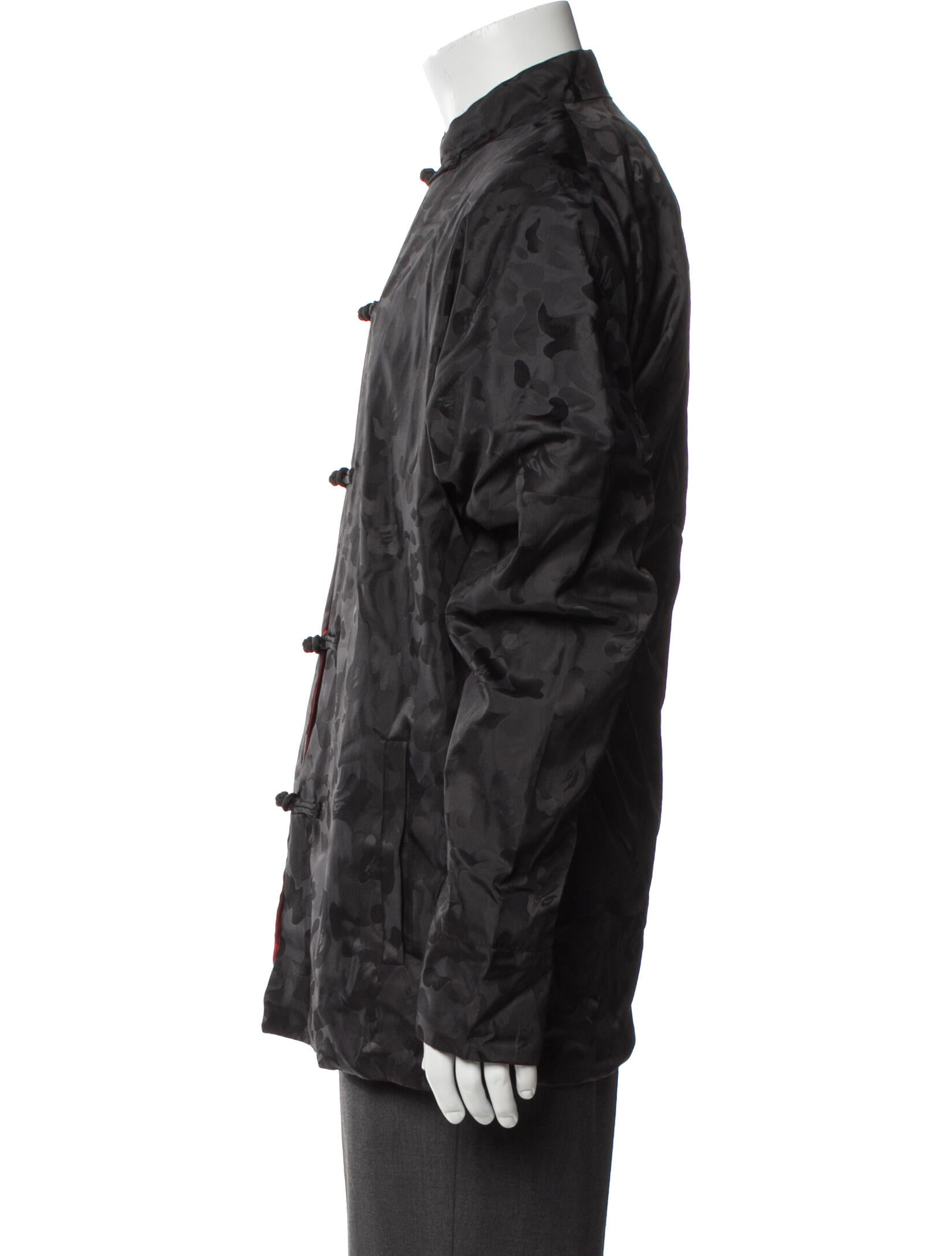 A Bathing Ape Camo Printed Utility Jacket