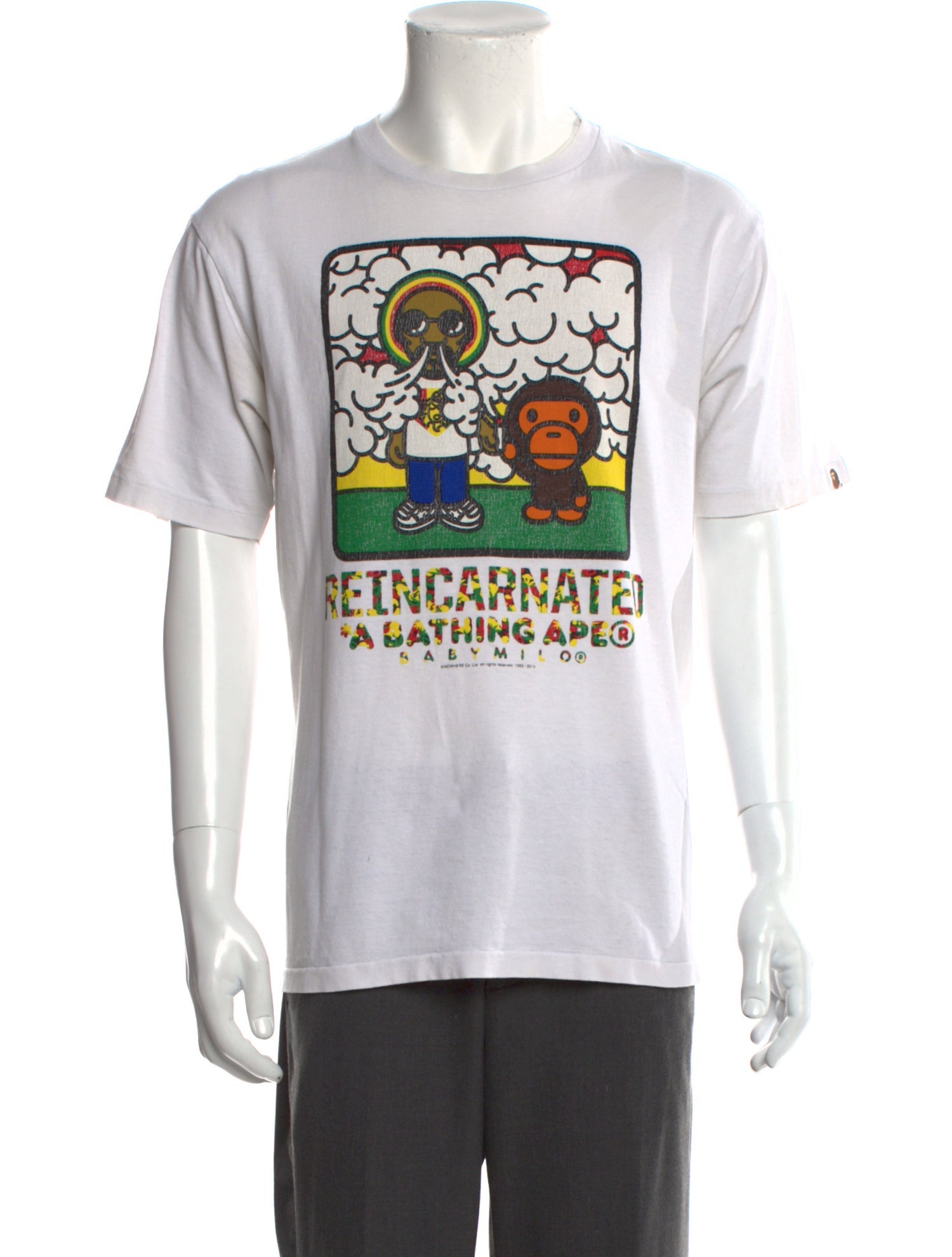 BAPE x Snoop Dog Reincarnated Graphic Print T-Shirt