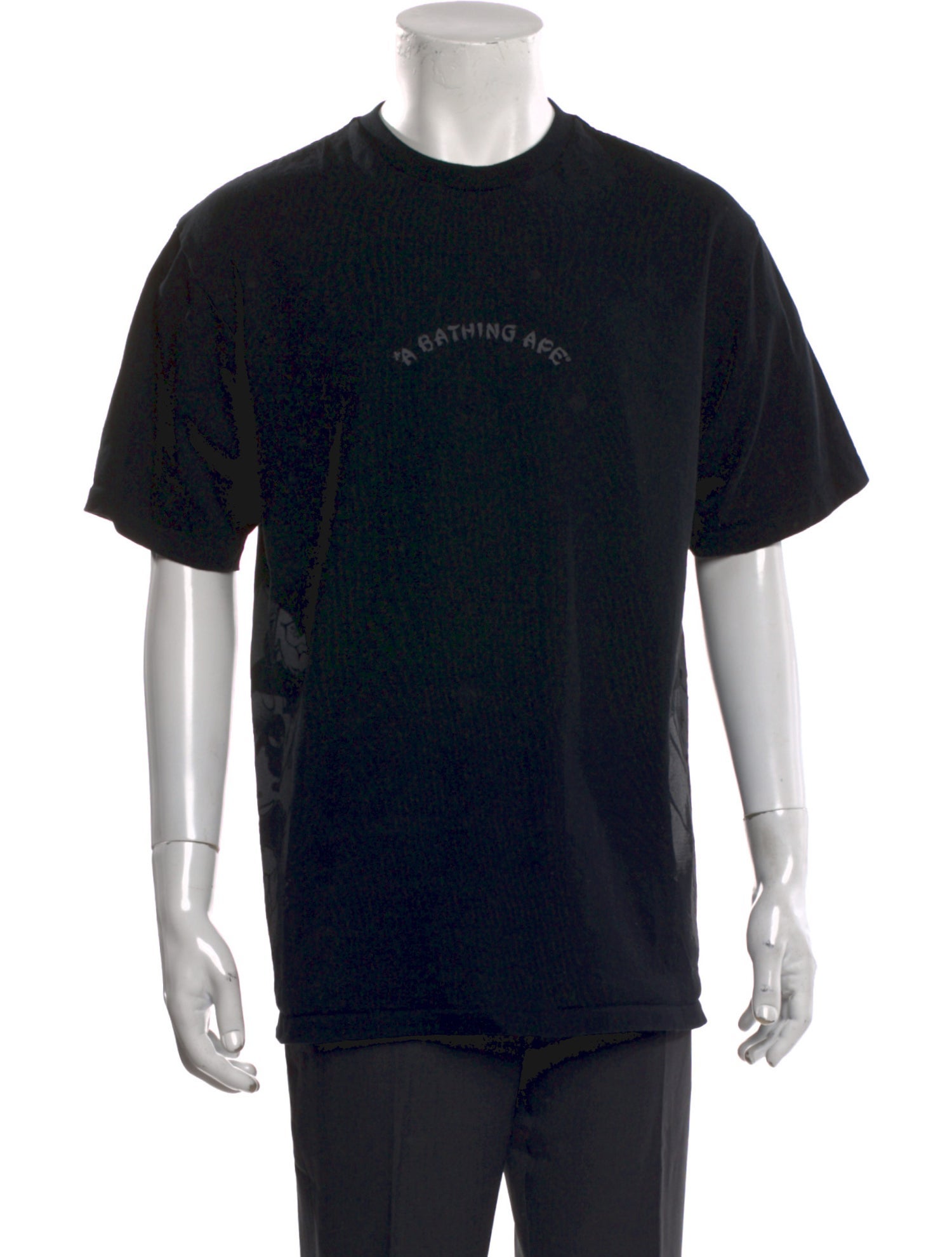A Bathing Ape Graphic Print Crew Neck T-Shirt