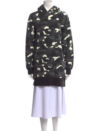 A Bathing Ape Space Camo Camouflage Print Hoodie