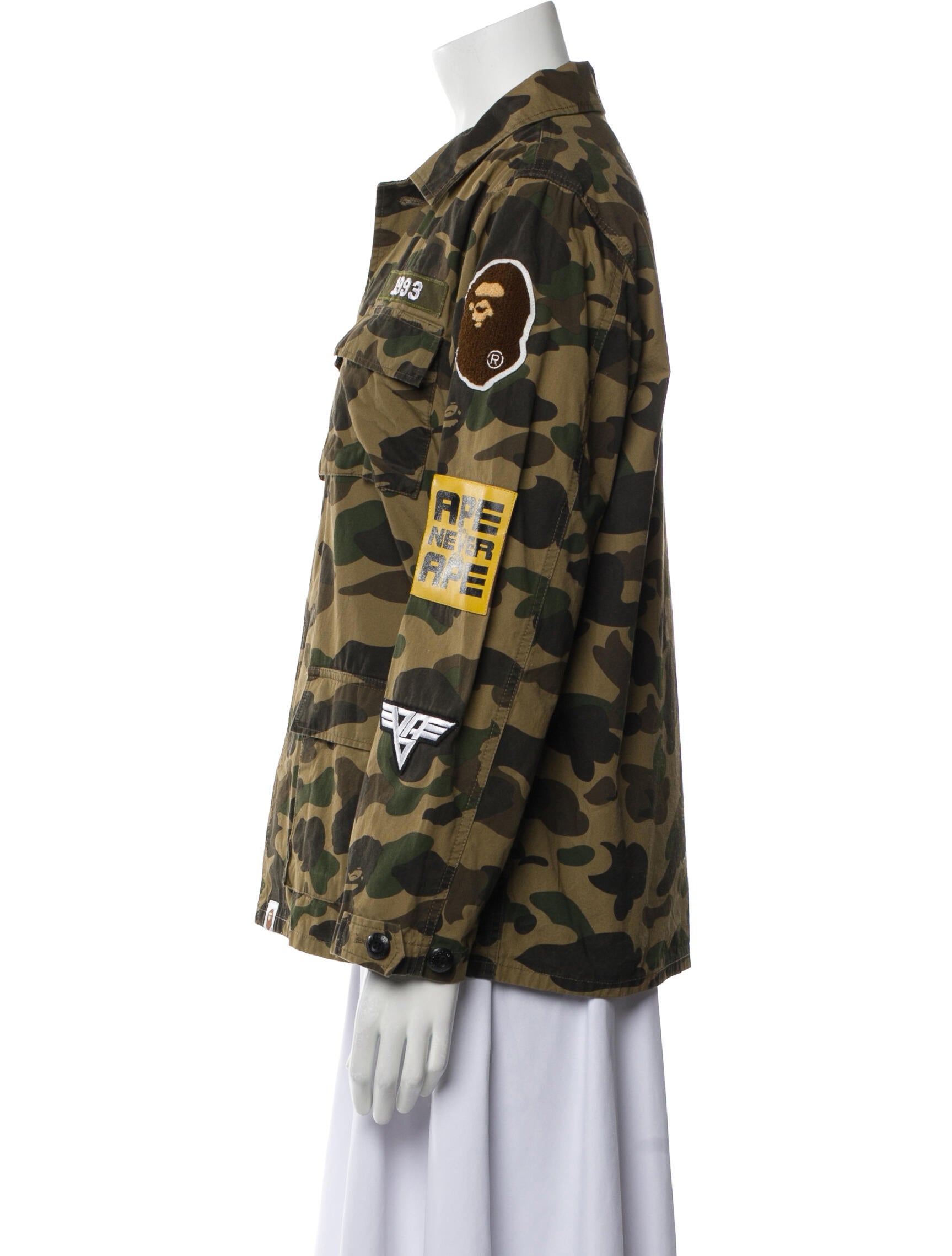 A Bathing Ape 1st Camo Utility Camouflage Print Utility Jacket