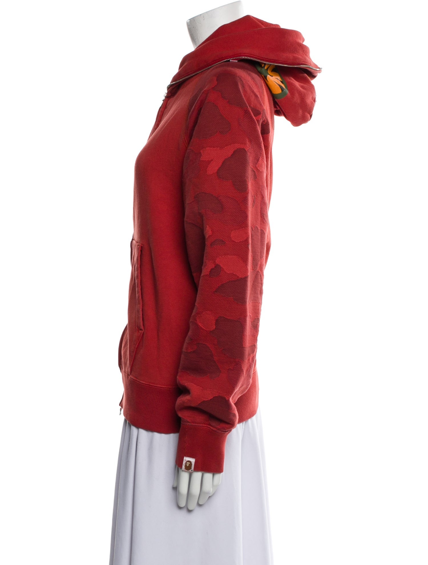 A Bathing Ape Full zip Turtleneck Cardigan