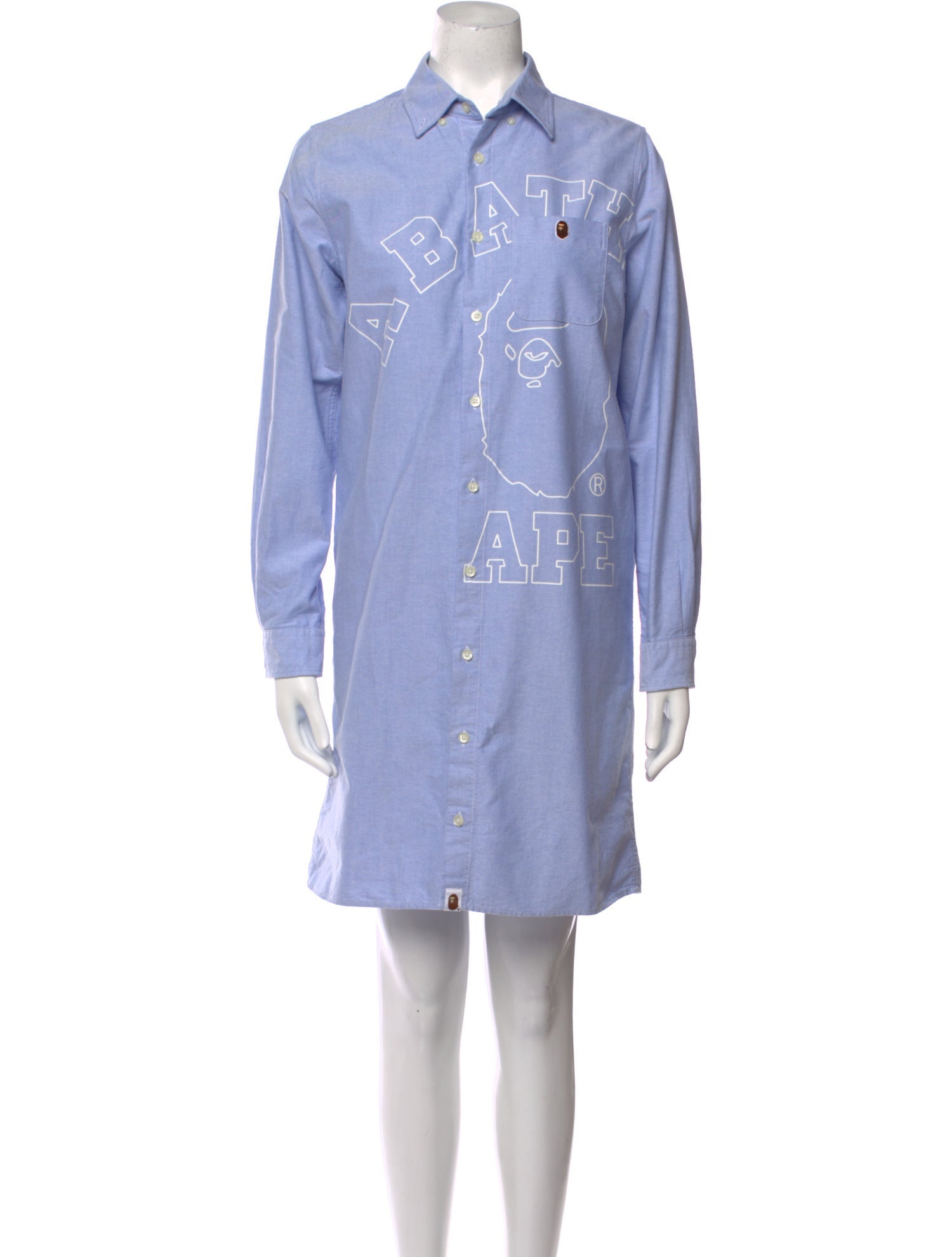 A Bathing Ape College Logo Dress