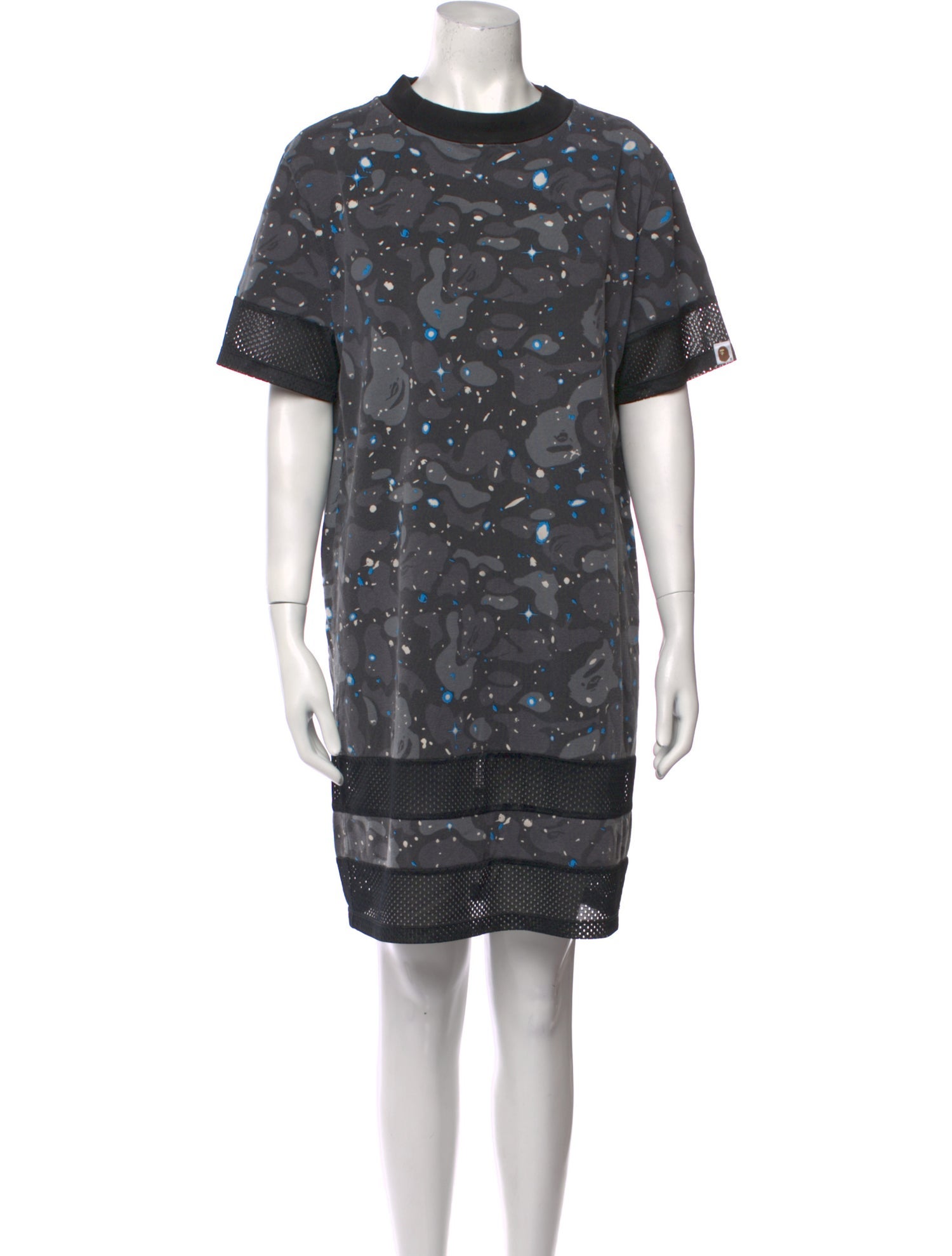 A Bathing Ape Space Camo Mini Dress