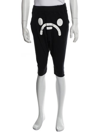 A Bathing Ape Graphic Print Jogger Shorts