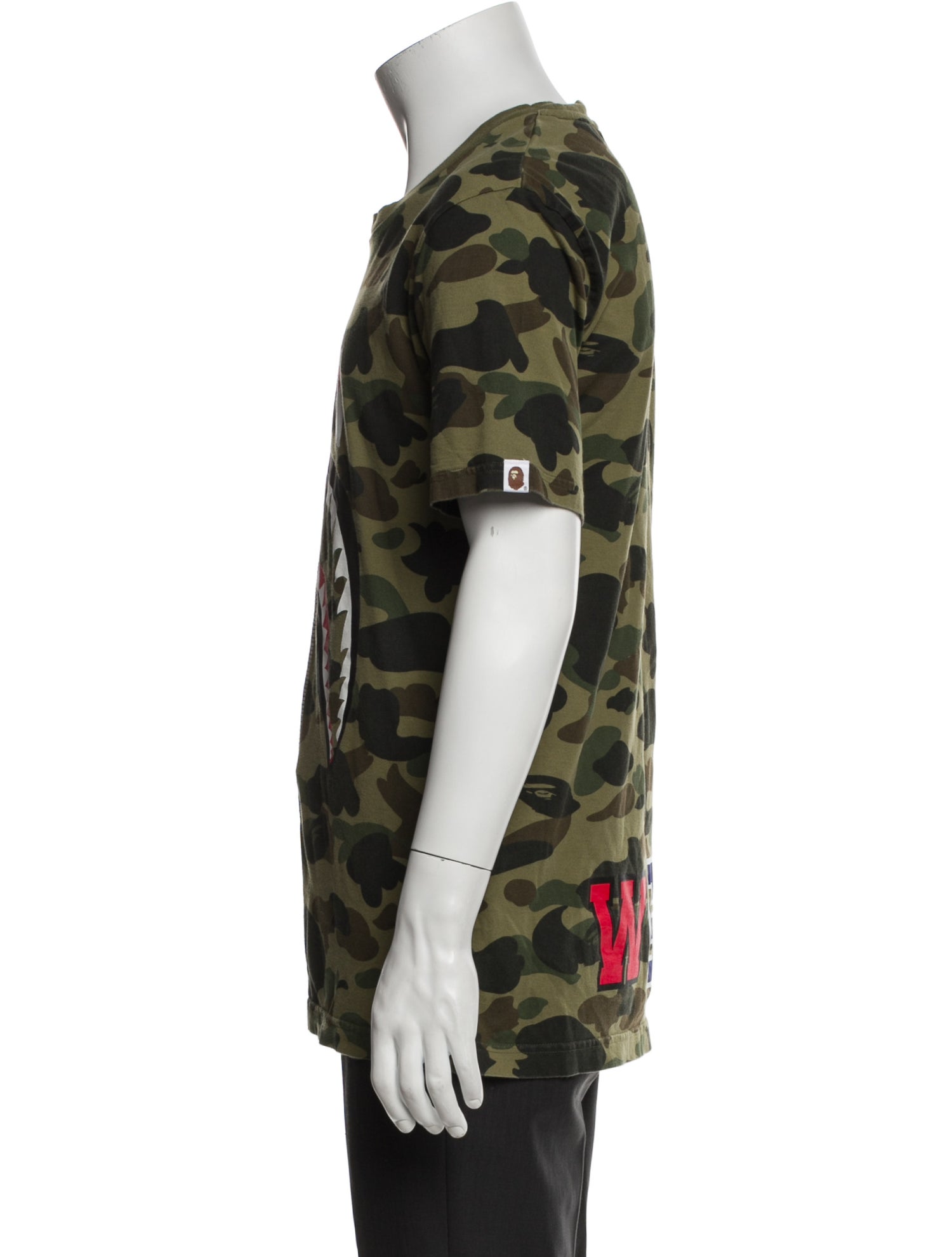 A Bathing Ape Shark Printed T-Shirt