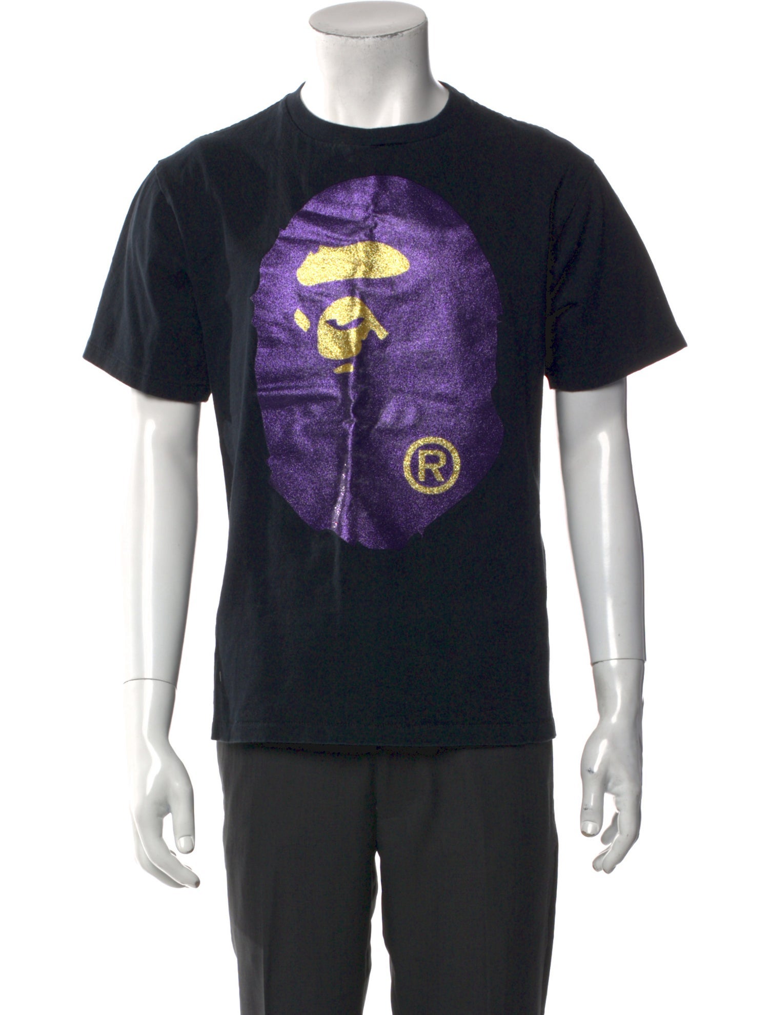 A Bathing Ape Ape Head Graphic Print T-Shirt