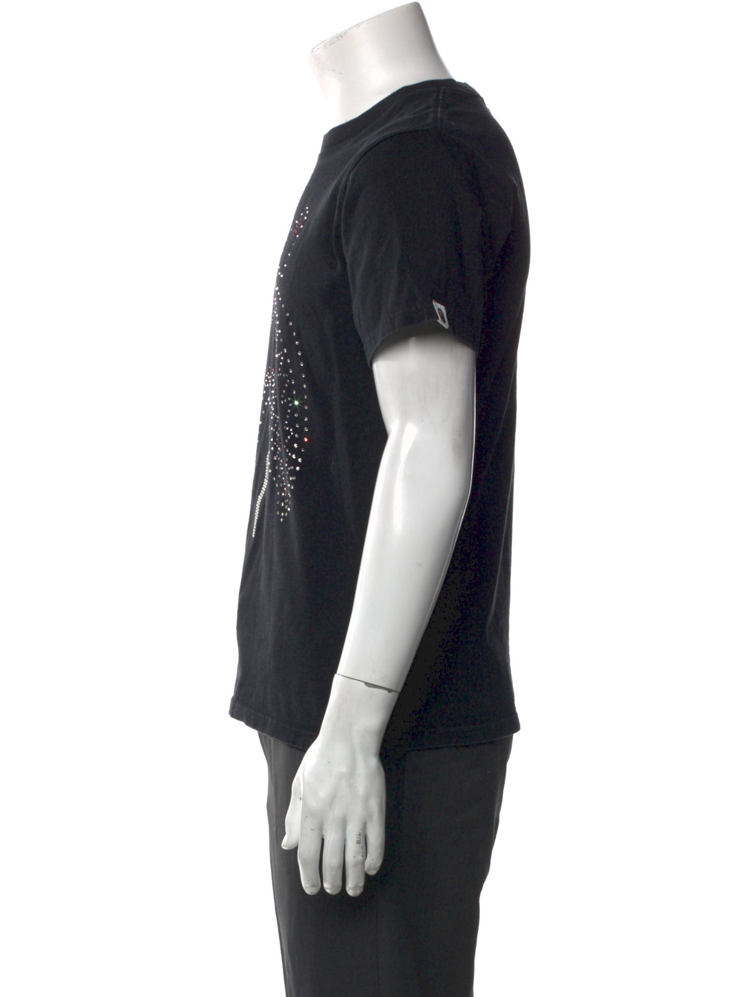 A Bathing Ape Graphic Print Crew Neck T-Shirt