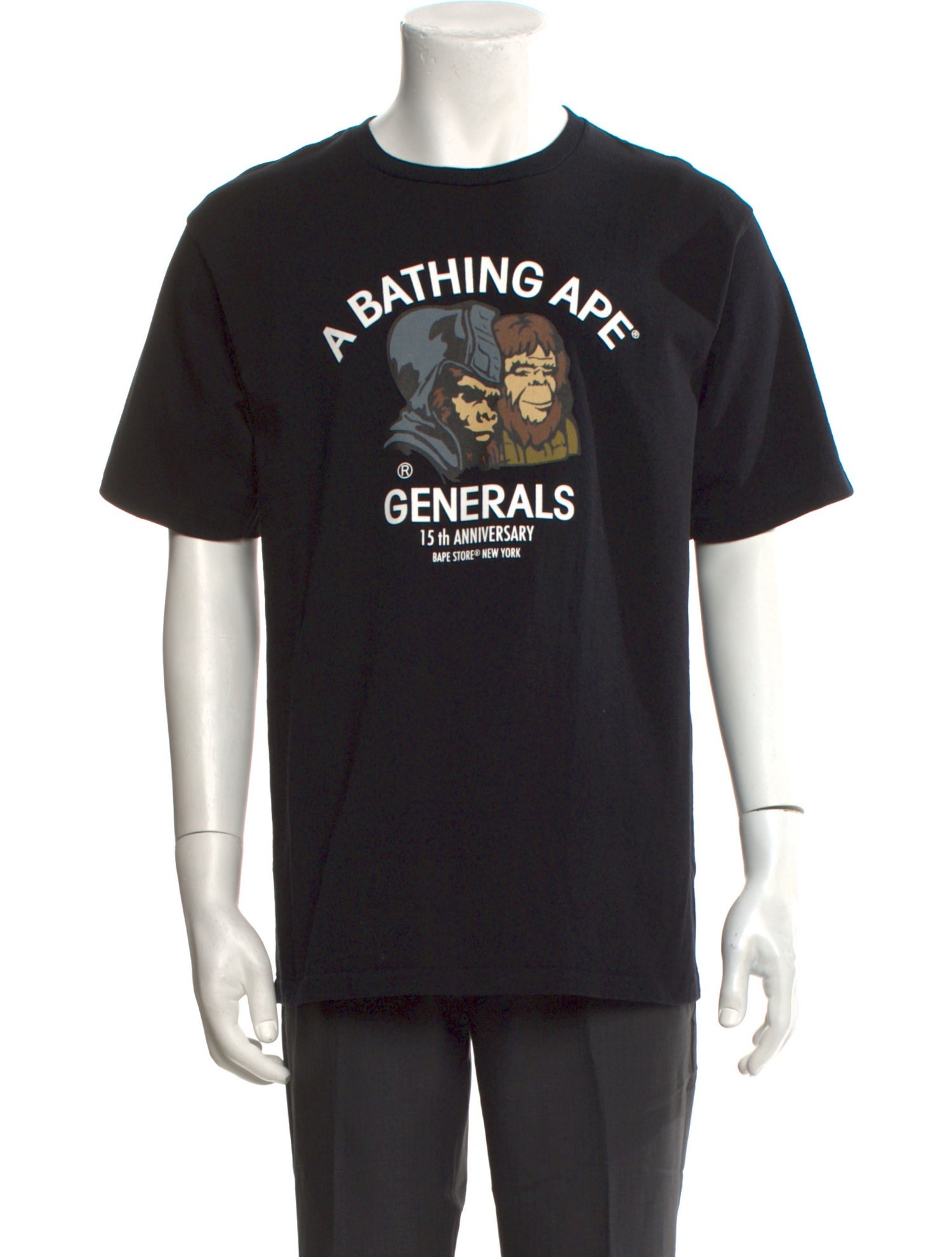 A Bathing Ape Graphic Print Crew Neck T-Shirt