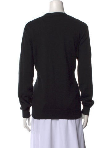 A Bathing Ape Knitwear Logo Bateau Neckline Sweater M