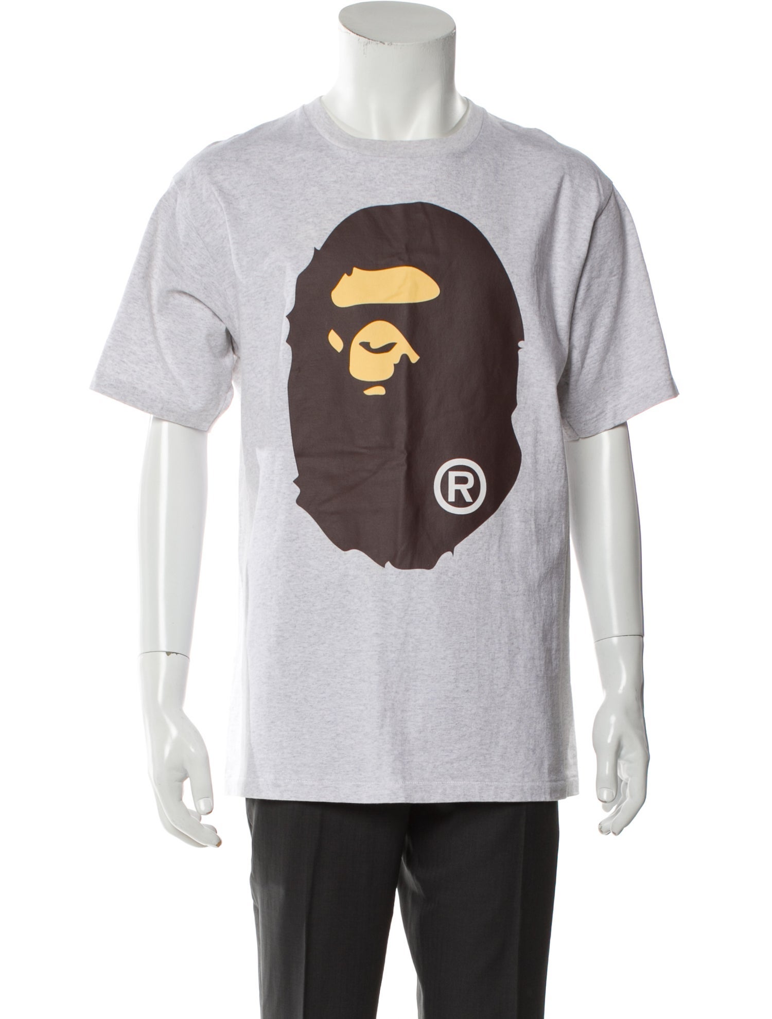 A Bathing Ape Ape Head Logo Graphic Print T-Shirt