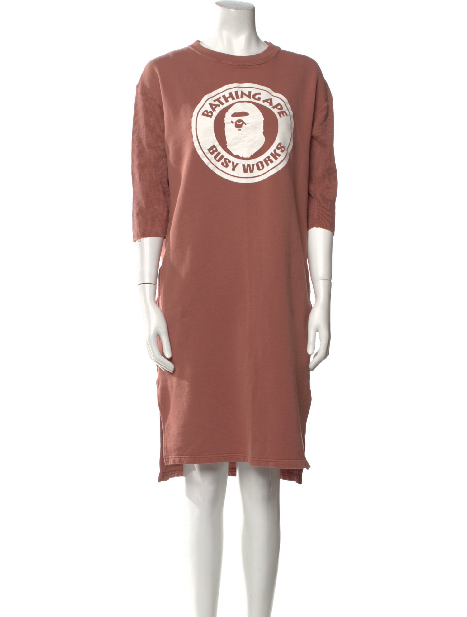 A Bathing Ape Graphic Print Knee-Length Dress
