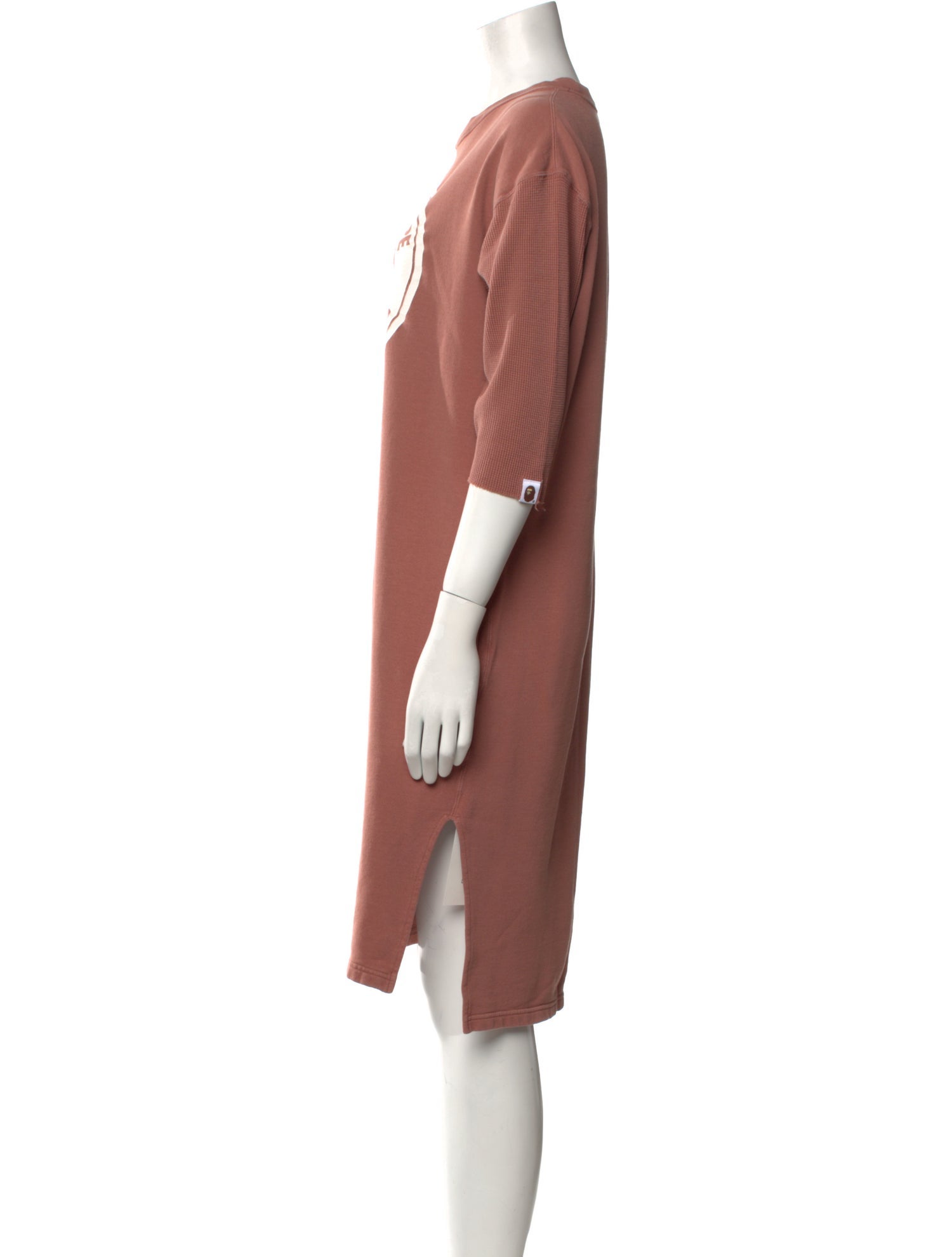 A Bathing Ape Graphic Print Knee-Length Dress