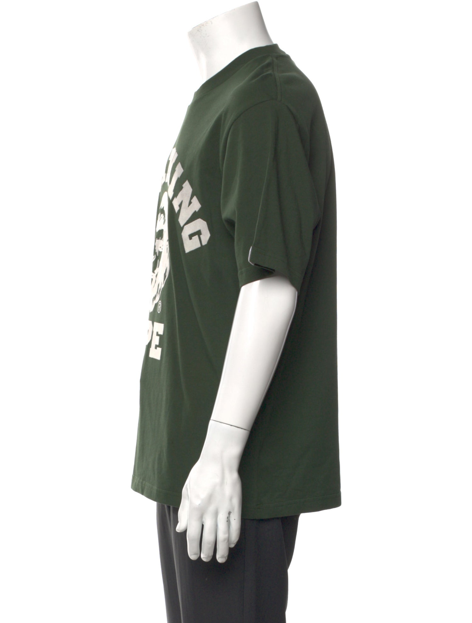 A Bathing Ape Appliquè Logo Graphic Print T-Shirt