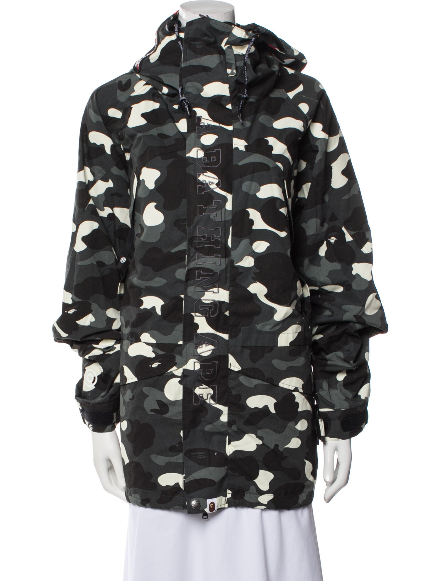 A Bathing Ape Glow-in-the-Dark Printed Parka
