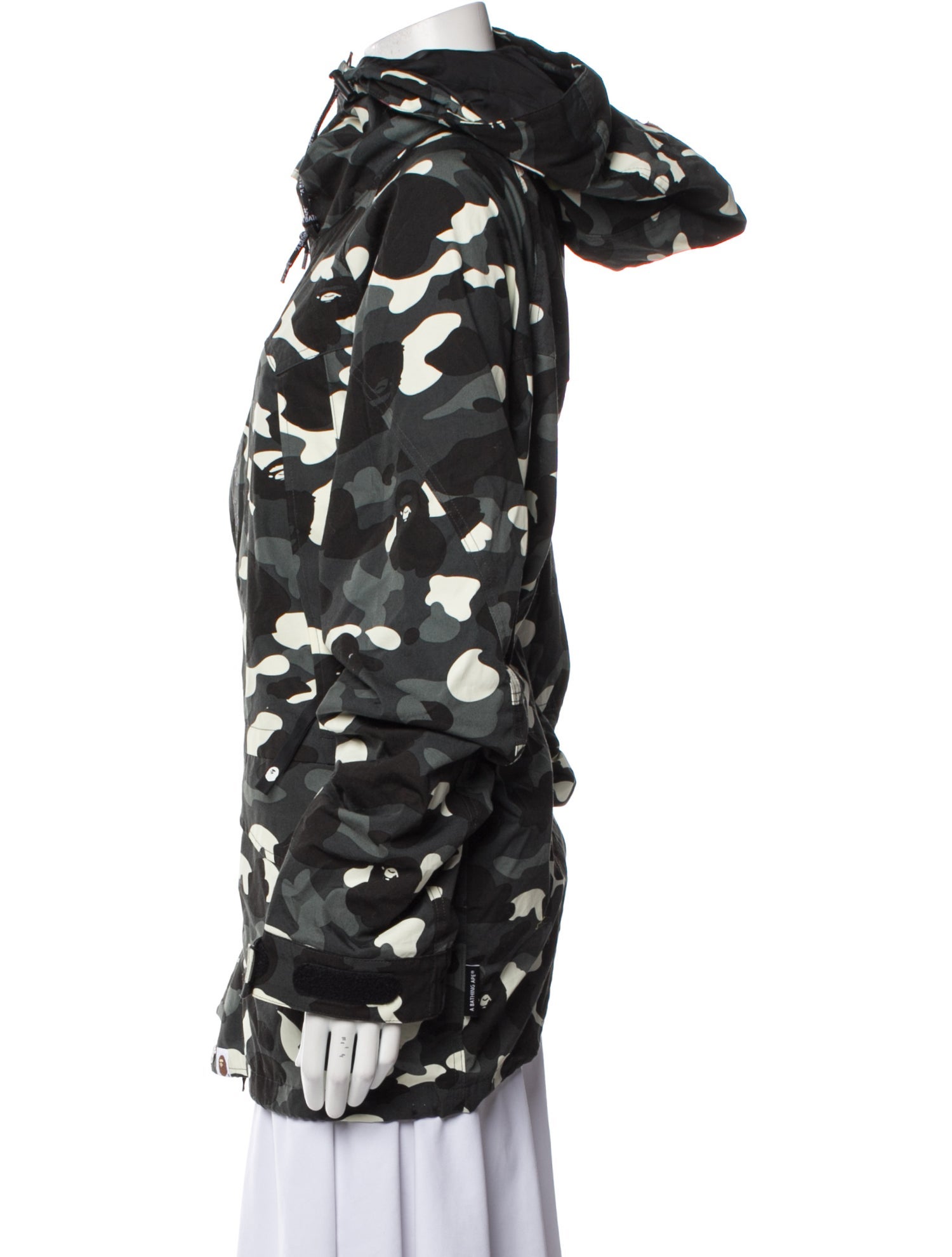 A Bathing Ape Glow-in-the-Dark Printed Parka