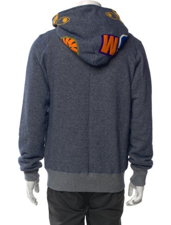 A Bathing Ape Full Shark Graphic Print Hoodie