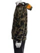A Bathing Ape 1st Camo Crochet Camouflage Print Cardigan