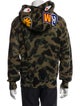 A Bathing Ape 1st Camo Crochet Camouflage Print Cardigan