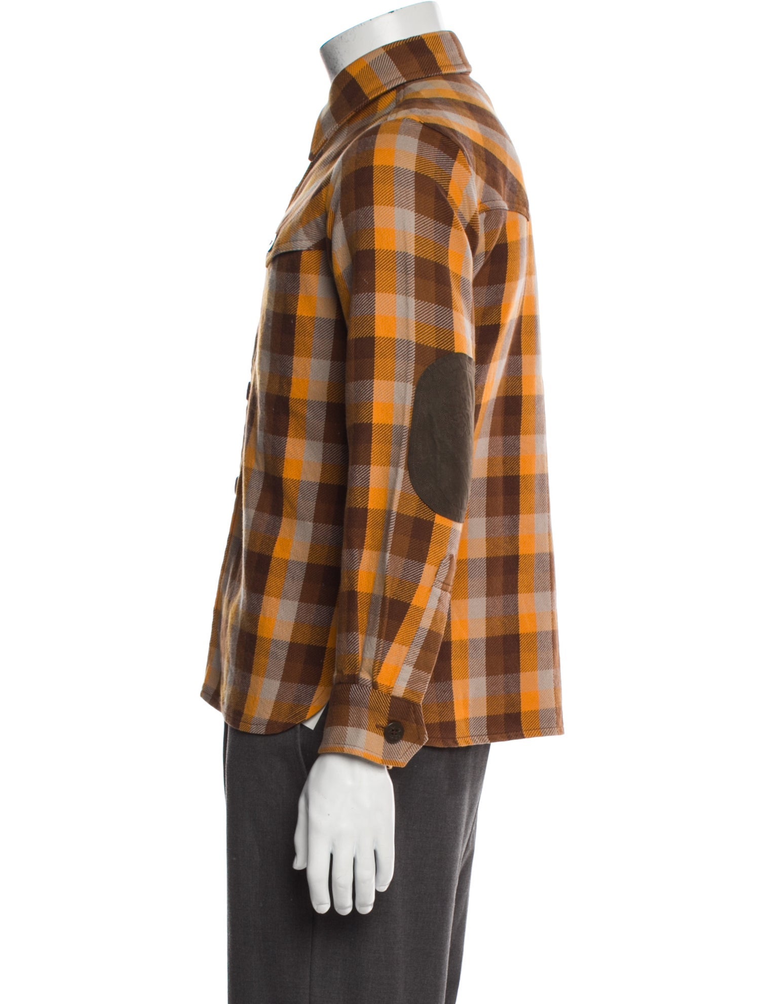 A Bathing Ape Classics Plaid Plaid Print Jacket