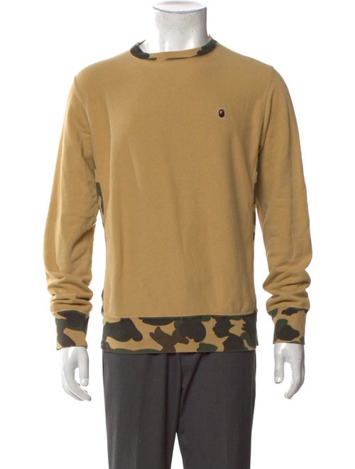 A Bathing Ape Camo Camouflage Print Sweatshirt