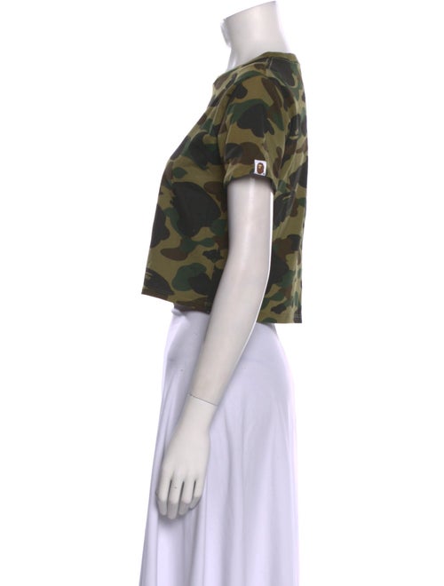 A Bathing Ape 1st Camo Camouflage Print Crop Top