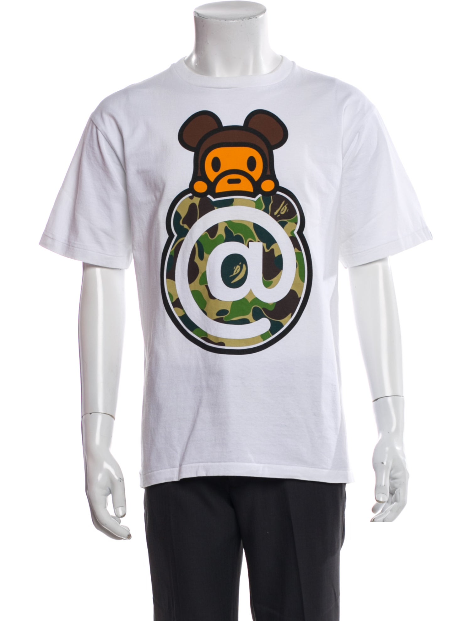 A Bathing Ape x Medicom Toy Company Graphic Print T-Shirt