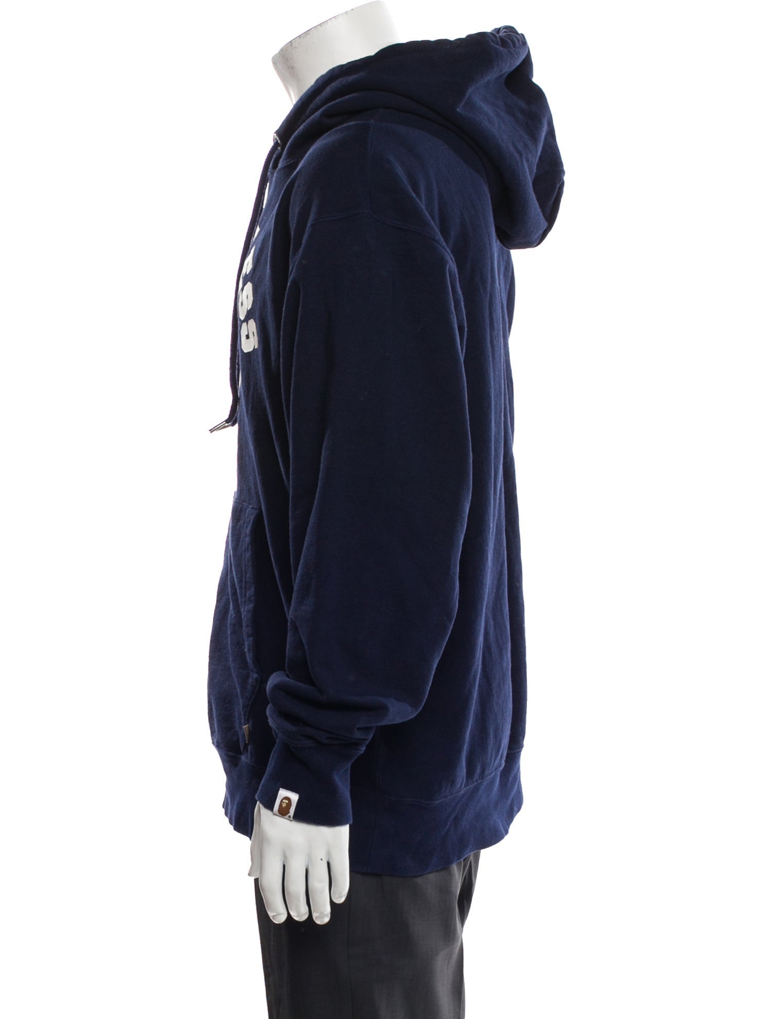 A Bathing Ape x JJJJound 'A Timeless Ape' Graphic Print Hoodie