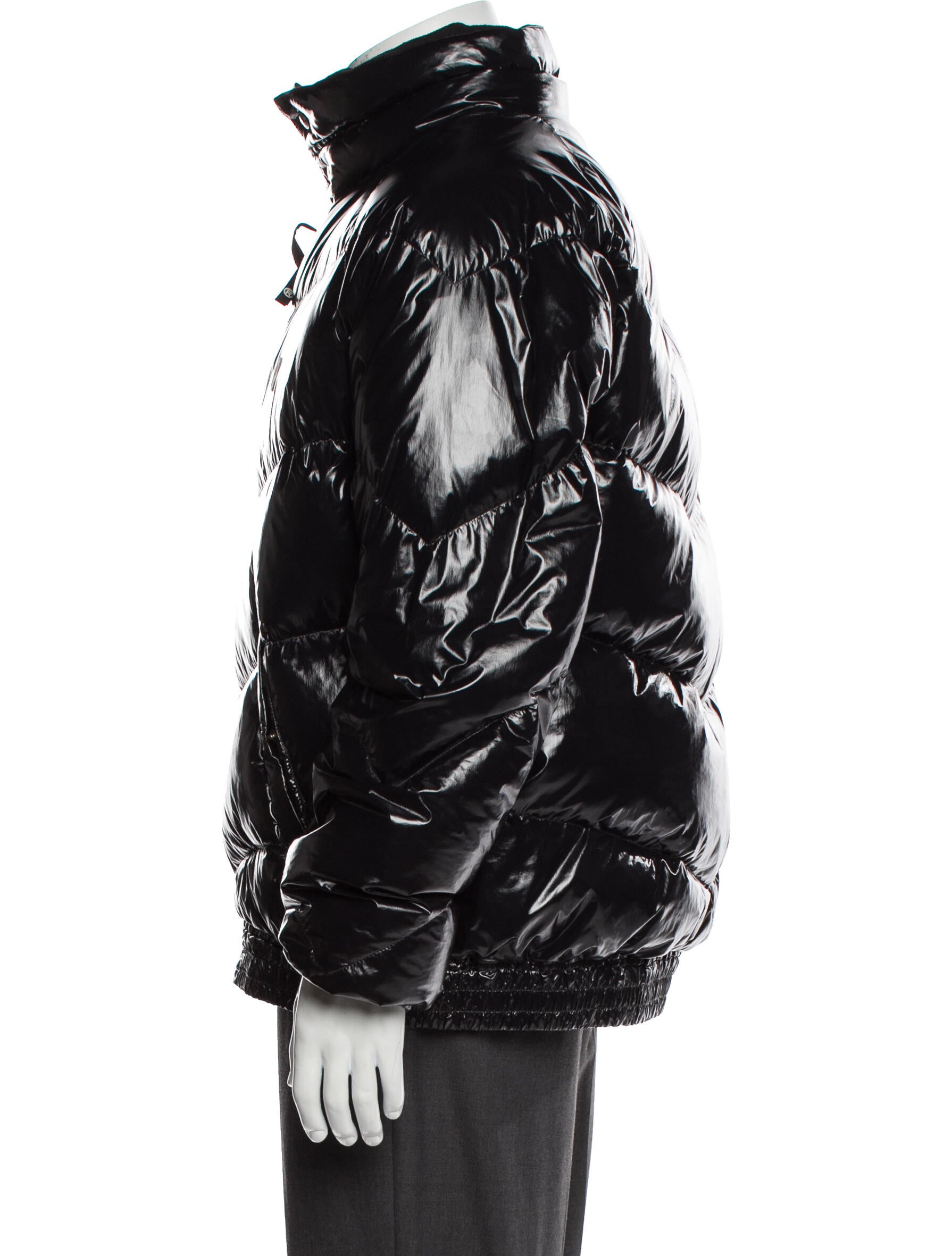 A Bathing Ape Graphic Print Puffer Coat