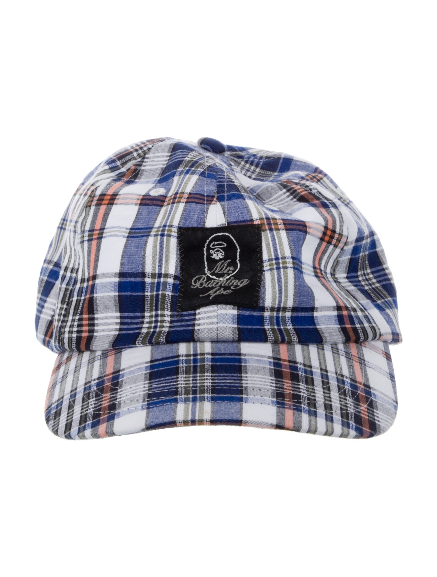 A Bathing Ape Mr. Bathing Ape Plaid Cap